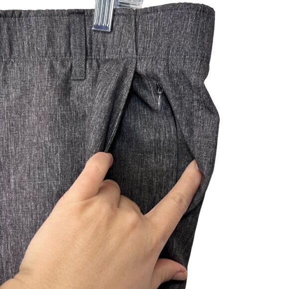 Swiss tech gray elastic waist golf style shorts 38 - Picture 8 of 16